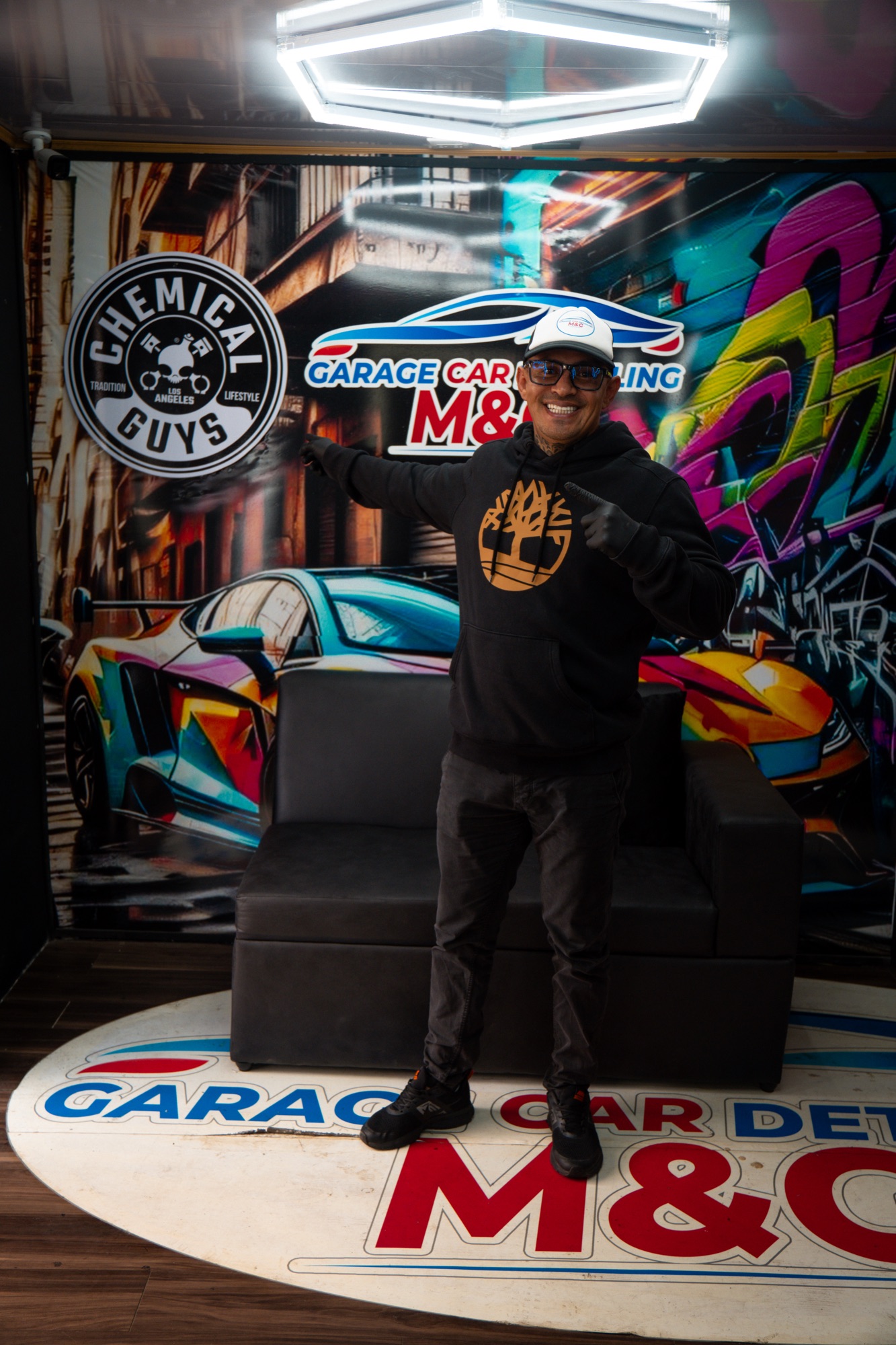 Geovanny Arce sibaja Gerente de Garage Car Detailing